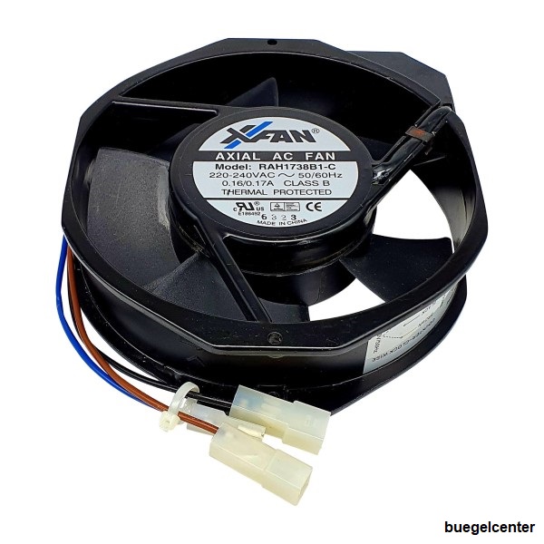 Axialluefter-220-240V X-Fan Axiallüfter 220-240VAC 30W für dampfabsaugendes Bügelbrett - Absaugung und Gebläse