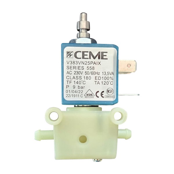 Magnetventil CEME V383VN25PAIX  3 ways 0,1-9bar 230V für Sage SES878 BBS -Breville BES878