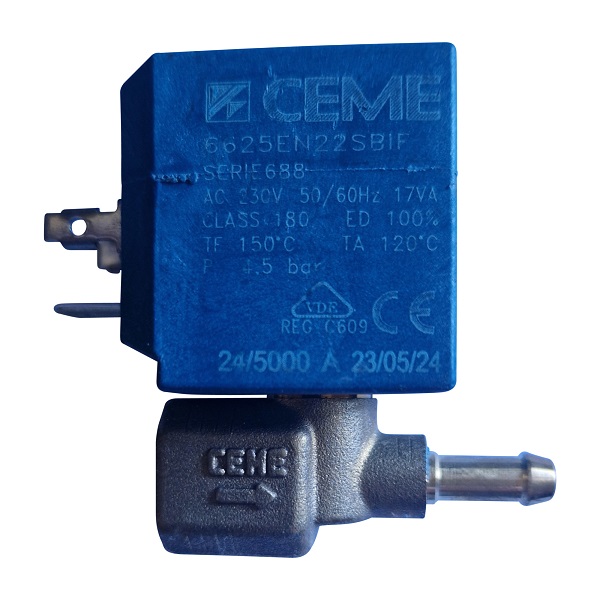 CEME 6625EN Magnetventil Innengewinde 1/4 Zoll für Dampfreiniger Dampfbügelstation Dampfstrahler 