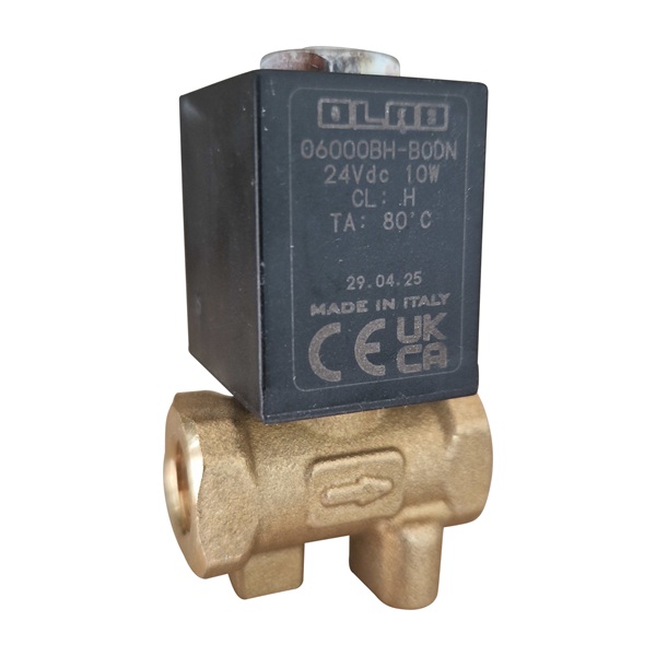 OLAB 5946 Magnetventil 1/8 2/2 Wege 230V/50Hz  und 24V Kaffee-Espresso Kombatibel mit CEME 5510