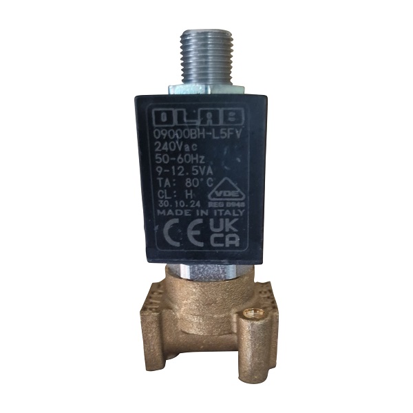 Magnetventil OLAB 9000,  240V,  für Solis Sage Breville Espresso Kaffeemaschine -  Typen siehe Beschreibung