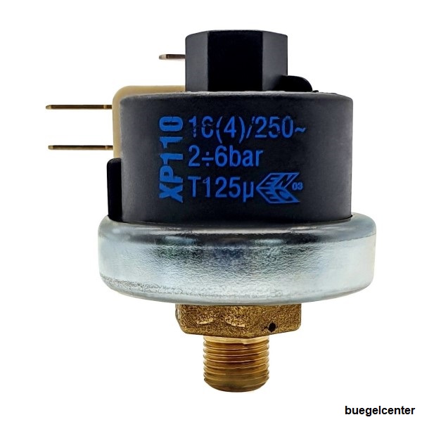 Druckschalter-XP110-2-6bar Druckschalter Mater XP110 2-6 bar einstellbar, Voreinstellung 4 bar