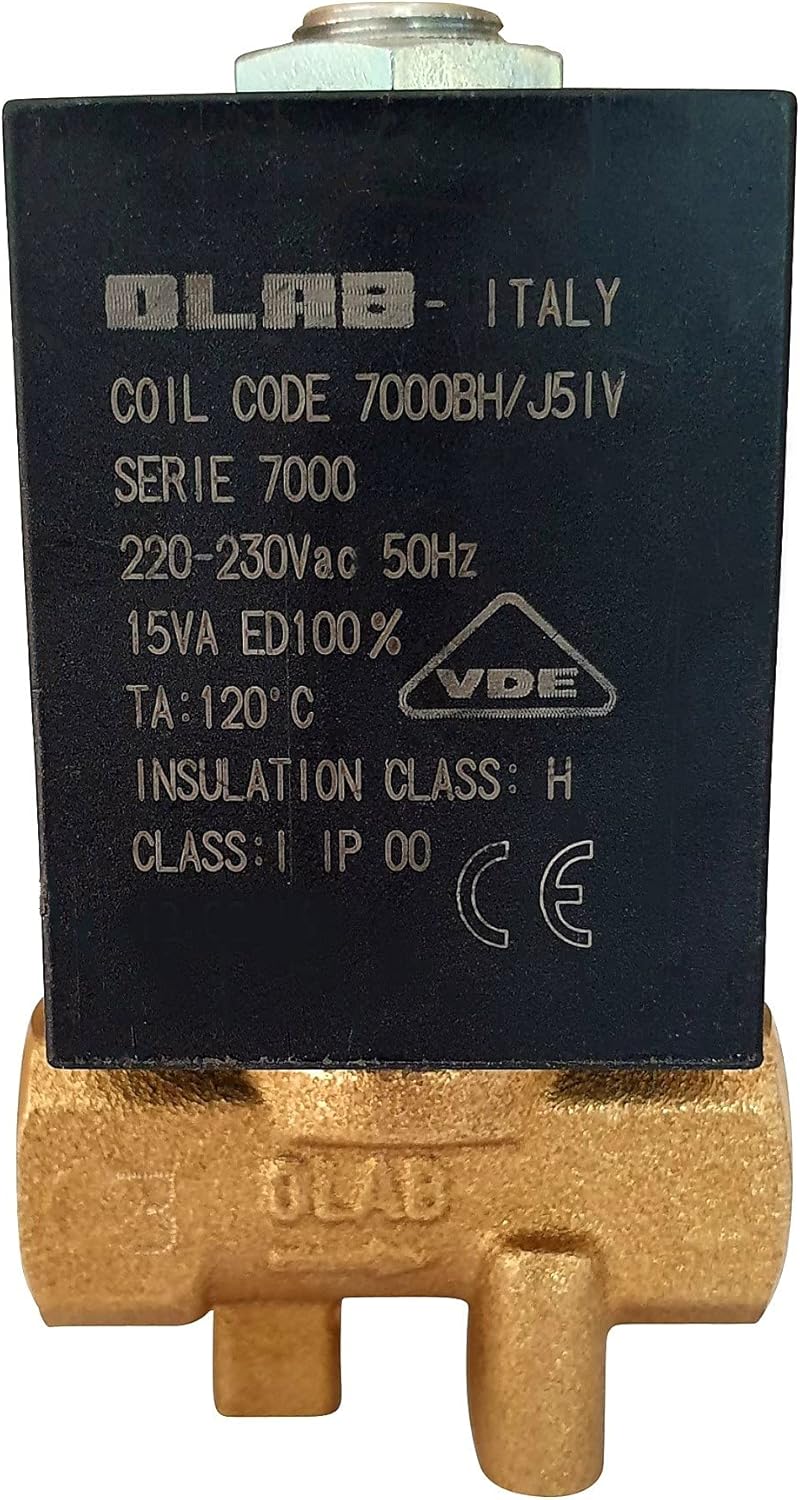 Magnetventil Olab 7000 2/2 Wege G1/8 Innengewinde 230V 24V/AC 24V/DC              