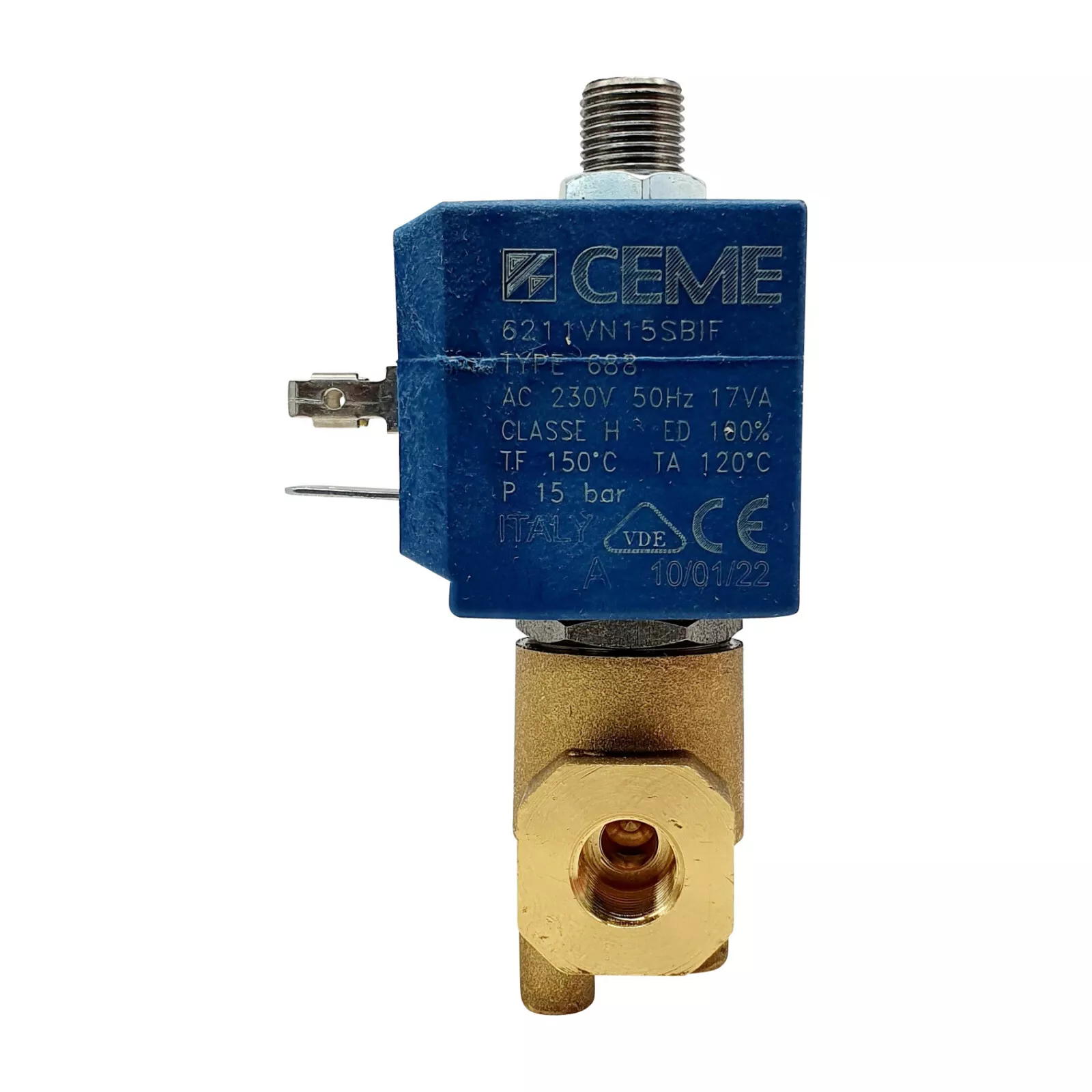 CEME 6211VN15SBIF Magnetventil 1/8 Innengewinde 3/2 Wege 230V 