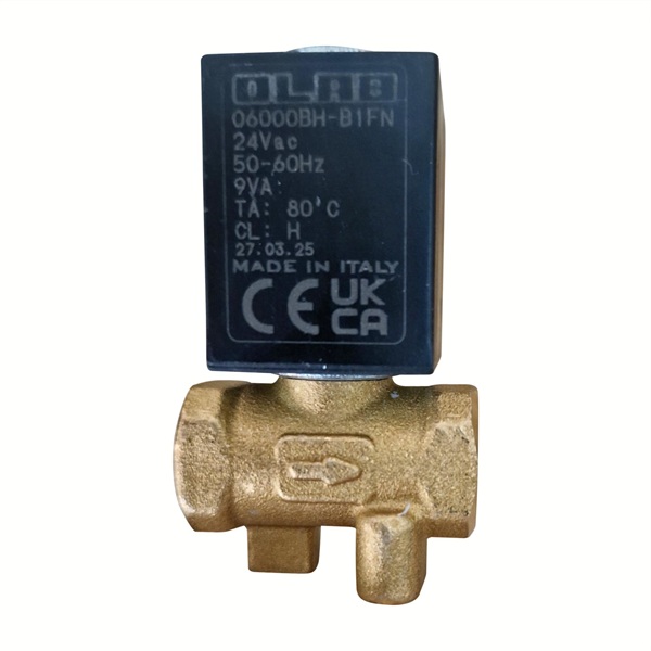 OLAB 5946 Magnetventil 1/8 2/2 Wege 230V/50Hz  und 24V Kaffee-Espresso Kombatibel mit CEME 5510