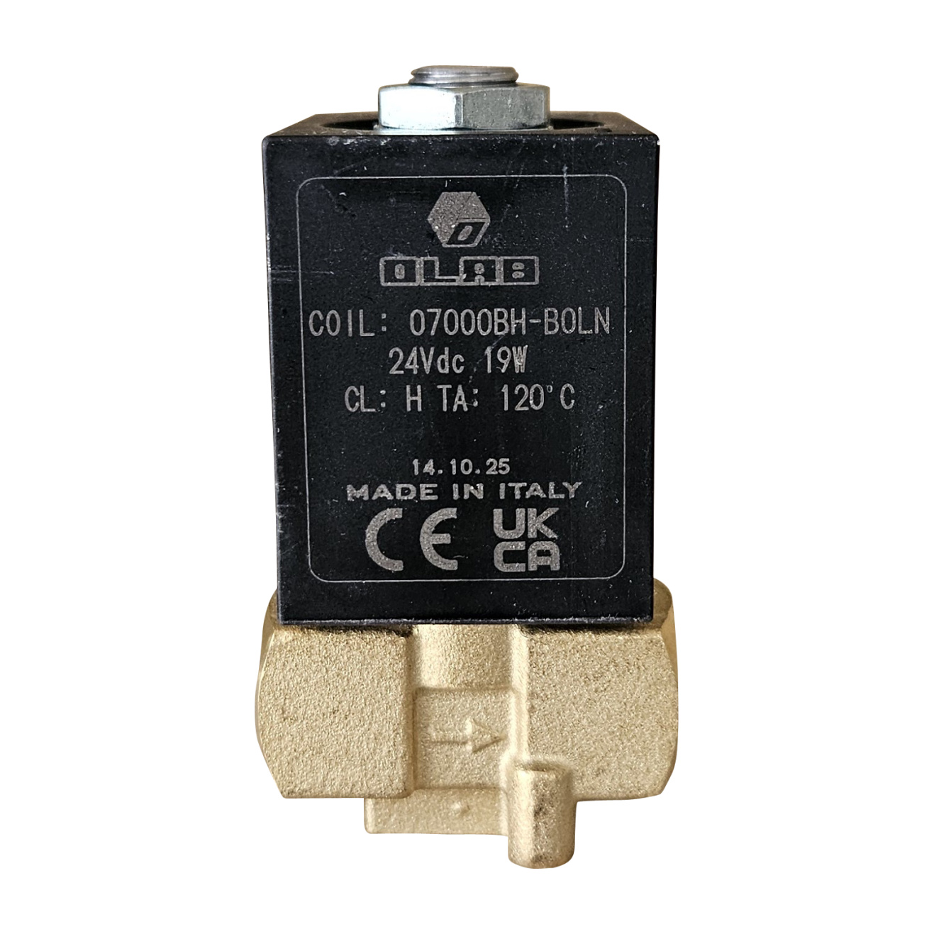 OLAB solenoid valve 2/2 way 230V for Saeco Magic Comfort type SUP 012DE