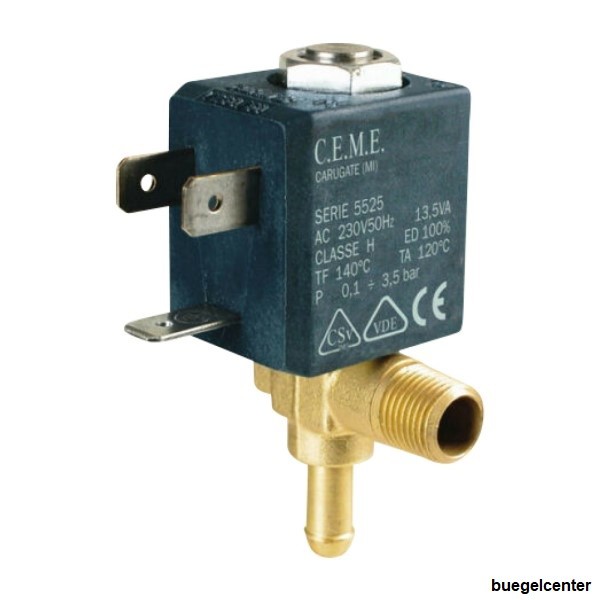 CEME 5525 Magnetventil für Dampfbügelstationen und Dampfgeräte